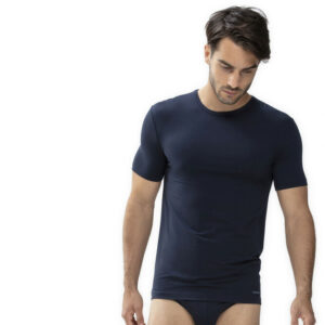 Mey Serie Network Shirt Kurzarm Marine