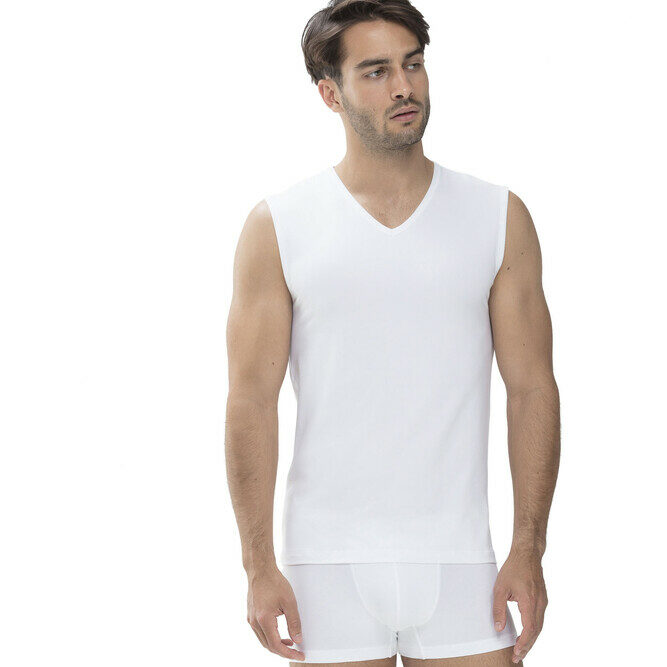 Mey Serie Dry Cotton Muskel-Shirt Weiß