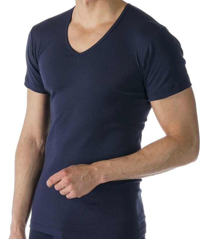 Mey Serie Casual Cotton V-Neck Shirt