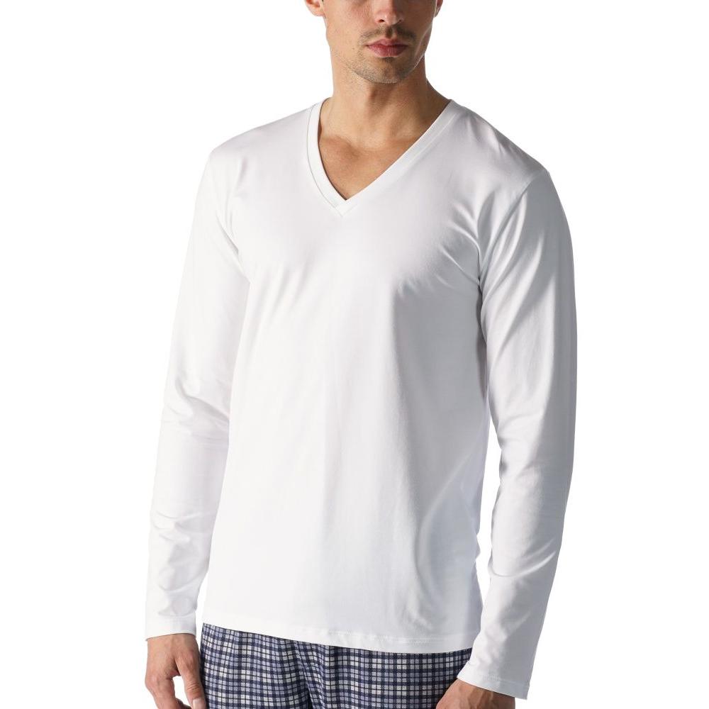 Serie Club Collection Langarmshirt mit V-Ausschnitt 46520 Lieblingsstücke für jeden Tag Mey Herren Shirt 