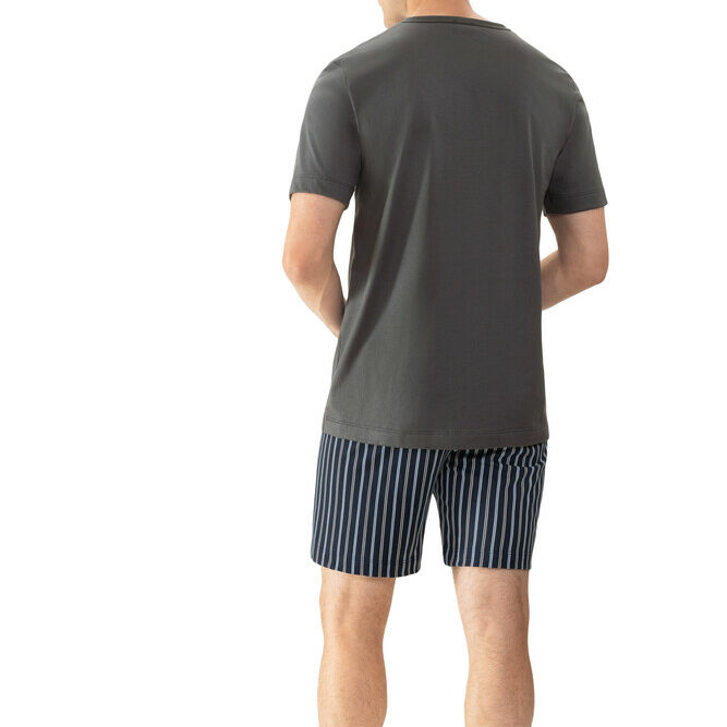 Mey Serie Portimo Schlafanzug kurz Soft Grey