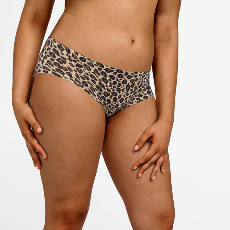 Chantelle Softstretch Shorty Leopard Nude
