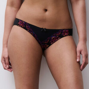 Chantelle Champs Elysees Slip Black Jewels