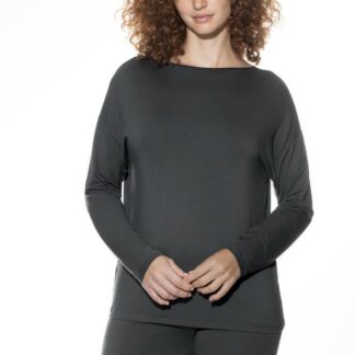 Mey Serie Pure Chic T-Shirt langarm Thunder Grey