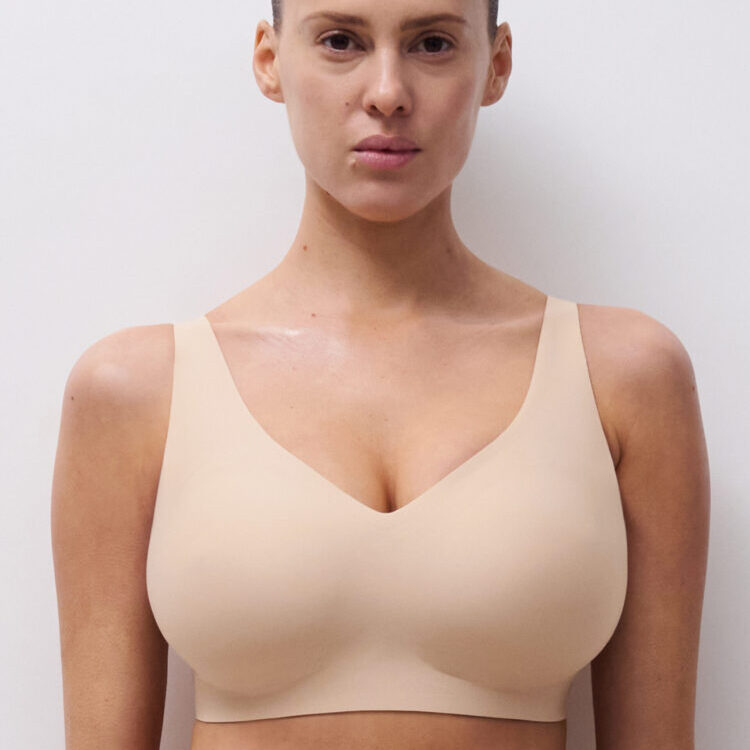 Chantelle Softstretch Power Bügelloser Push-up BH - Beige Dore
