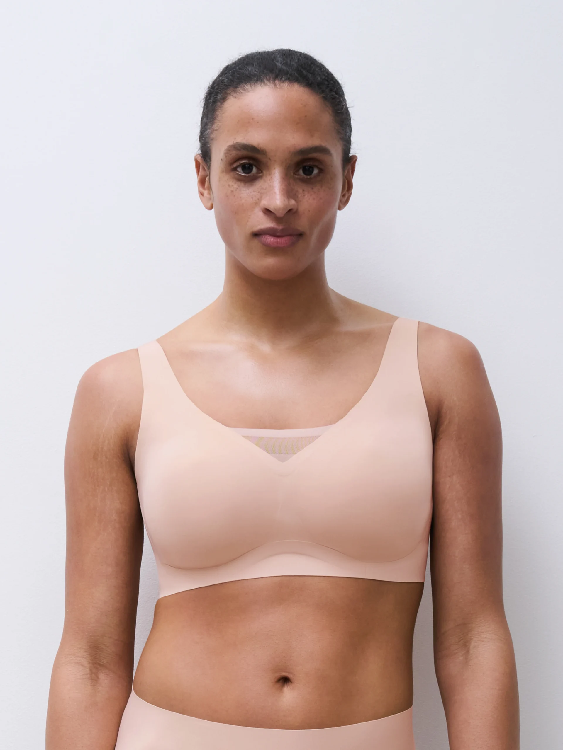 Chantelle Defi Bügelloser Push-up-BH Beige Dore